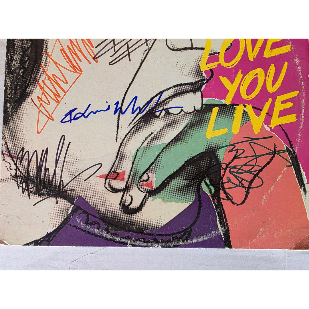 The Rolling Stones ''Love you Live'' LP signed with proof.