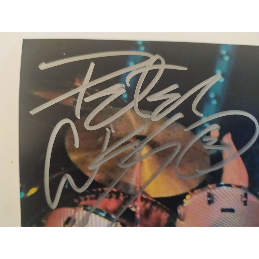 Peter Criss Kiss drummer 5x7 photo signed with proof