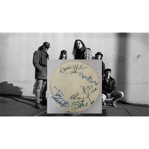 Eddie Vedder Pearl Jam Tambourine 8" signed with proof