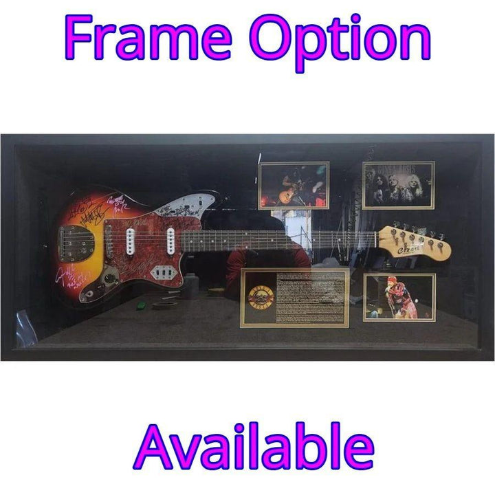 George Michael & Andrew Ridgeley Wham genuine Fender Stratocaster electric guitar signed with proof