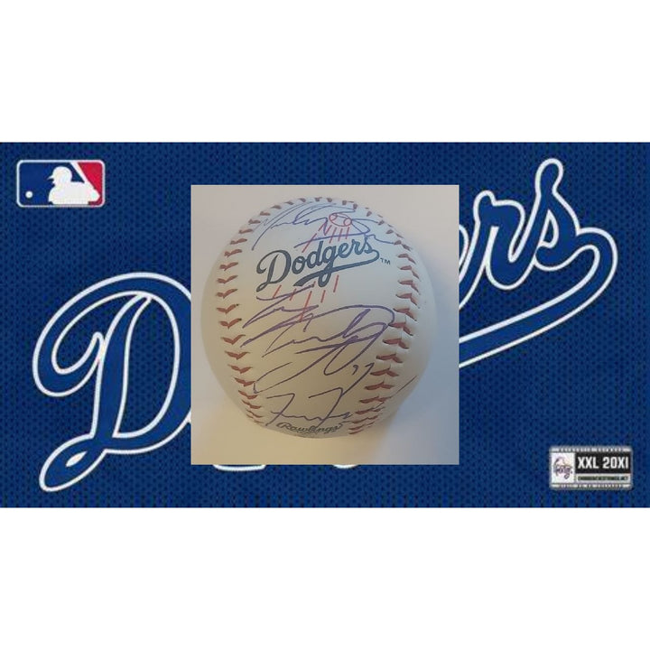 Los Angeles Dodgers Shohei Ohtani Freddie Freeman Mookie Betts Rawlings official MLB baseball signed with proof $1,999