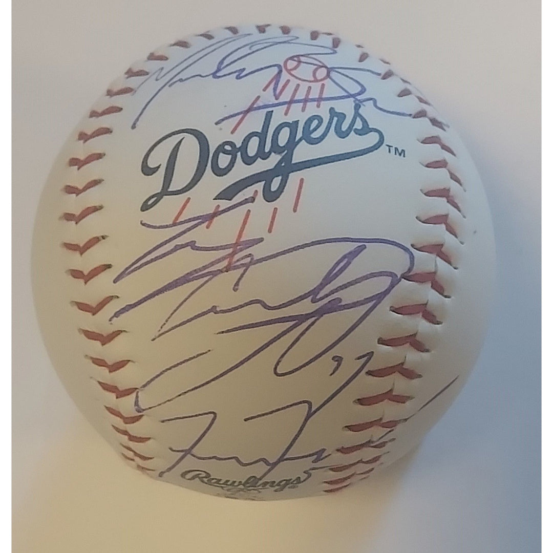 Los Angeles Dodgers Shohei Ohtani Freddie Freeman Mookie Betts Rawlings official MLB baseball signed with proof $1,999