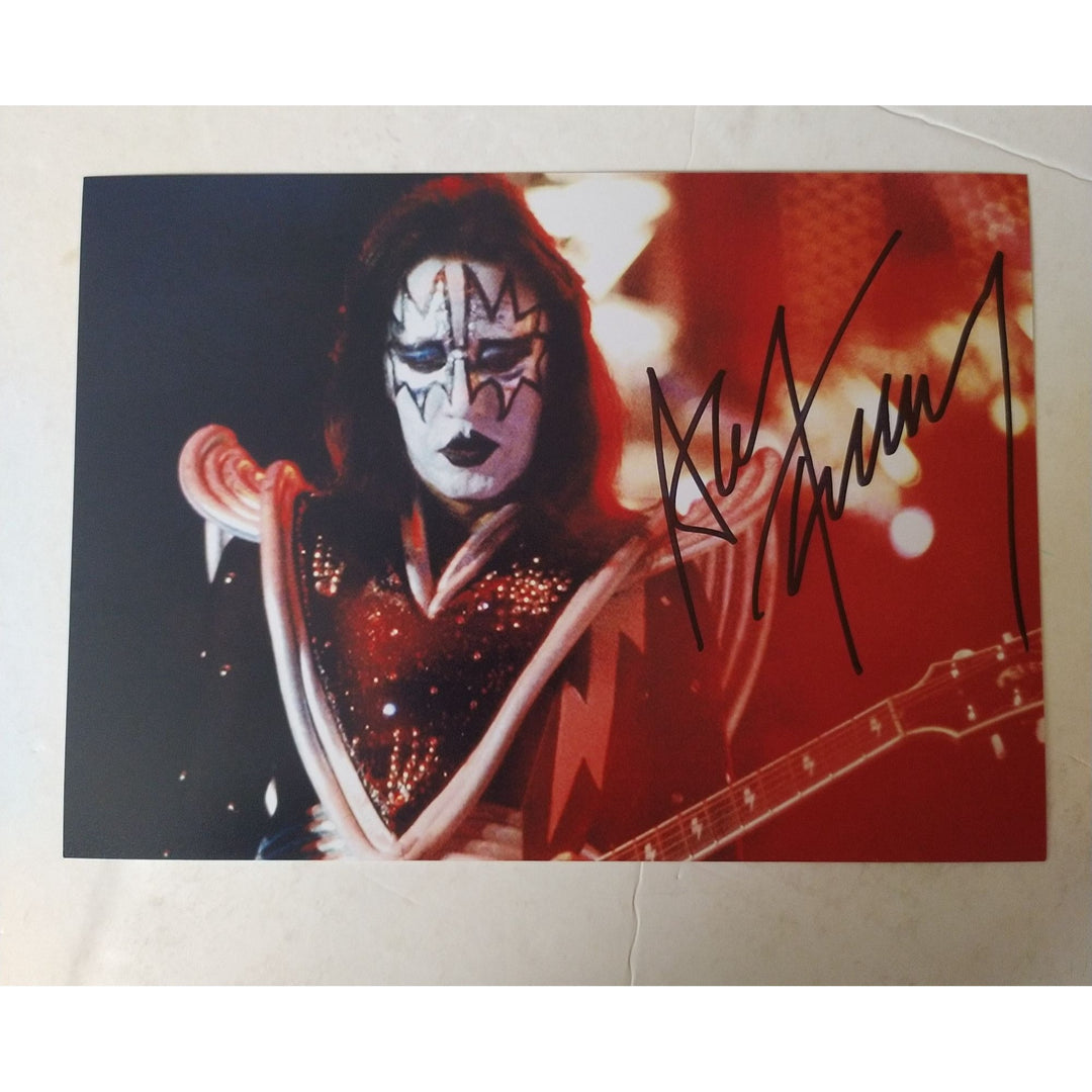 Ace Frehley, Kiss, 5x7 photo, signed, with proof Awesome Artifacts