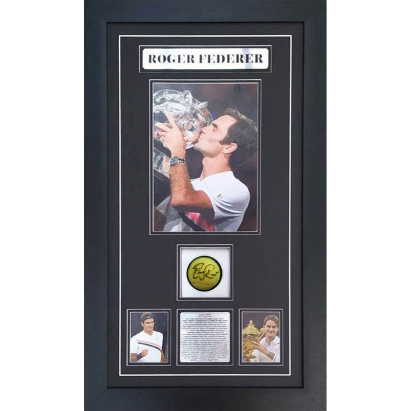 Roger Federer tennis Legend 8x10 photo signed with proof Awesome Artifacts