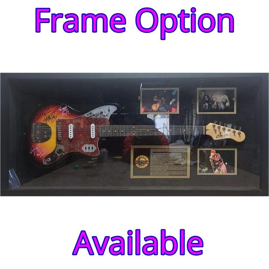 Bruce Springsteen, Clarence Clemens and the E Street band telecaster electric guitar signed with proof