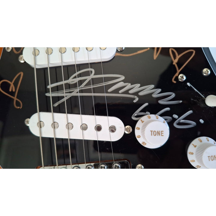 Rob Zombie & Marilyn Manson Fender Stratocaster electric guitar signed with proof