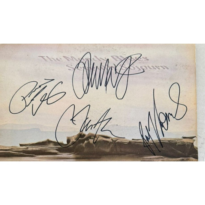 The Moody Blues "Seventh Sojourn" LP signed with proof.