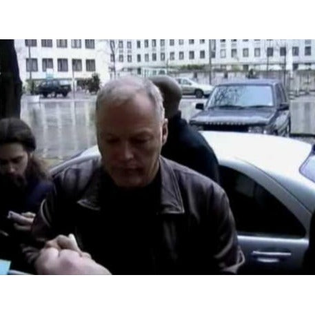 David Gilmour Pink Floyd vintage concert backstage pass 1994 signed with proof