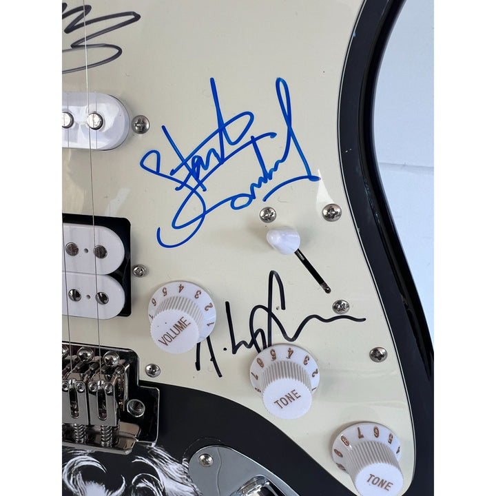 Sting Gordon Summer Stuart Copeland Andy Summers the police full size electric guitar signed with proof.