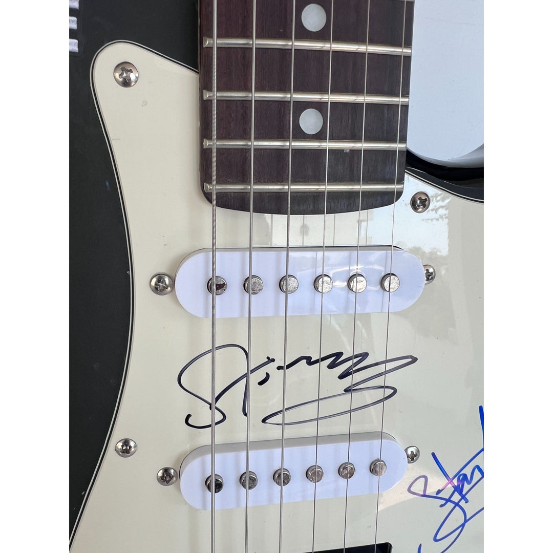Sting Gordon Summer Stuart Copeland Andy Summers the police full size electric guitar signed with proof.