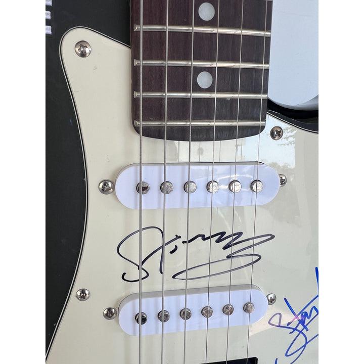 Sting Gordon Summer Stuart Copeland Andy Summers the police full size electric guitar signed with proof.