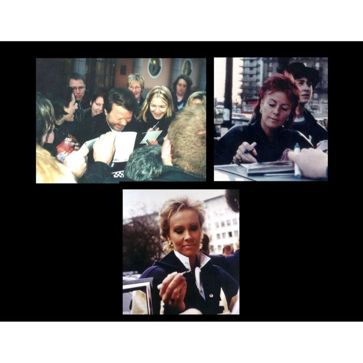 ABBA Agnetha Fältskog Anni-Frid Lyngstad Björn Ulvaeus Benny Andersson "One of a Kind" telecaster full size electric guitar frame