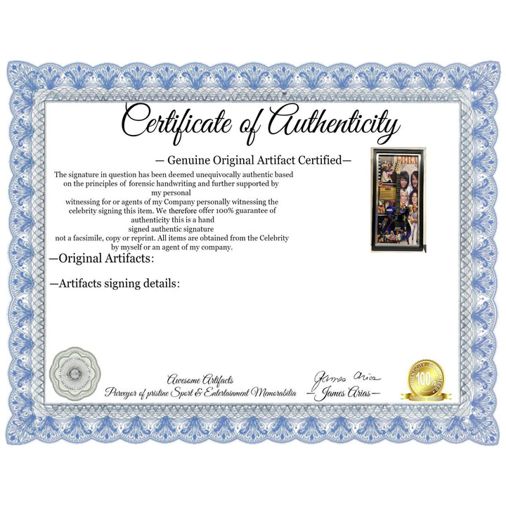 ABBA Agnetha Fältskog Anni-Frid Lyngstad Björn Ulvaeus Benny Andersson "One of a Kind" telecaster full size electric guitar frame