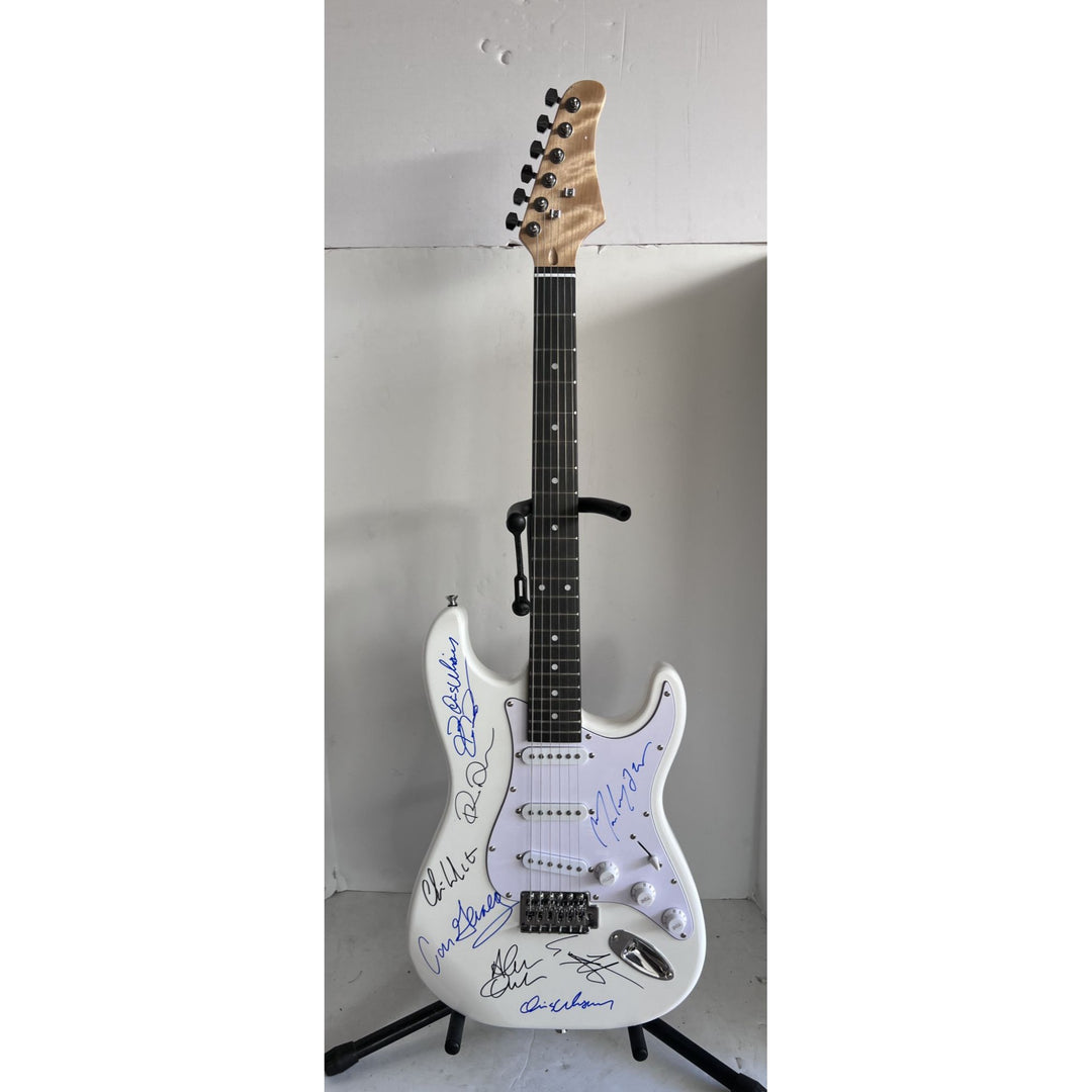 Mark Knopfler Dire Straits Stratocaster electric guitar signed with proof