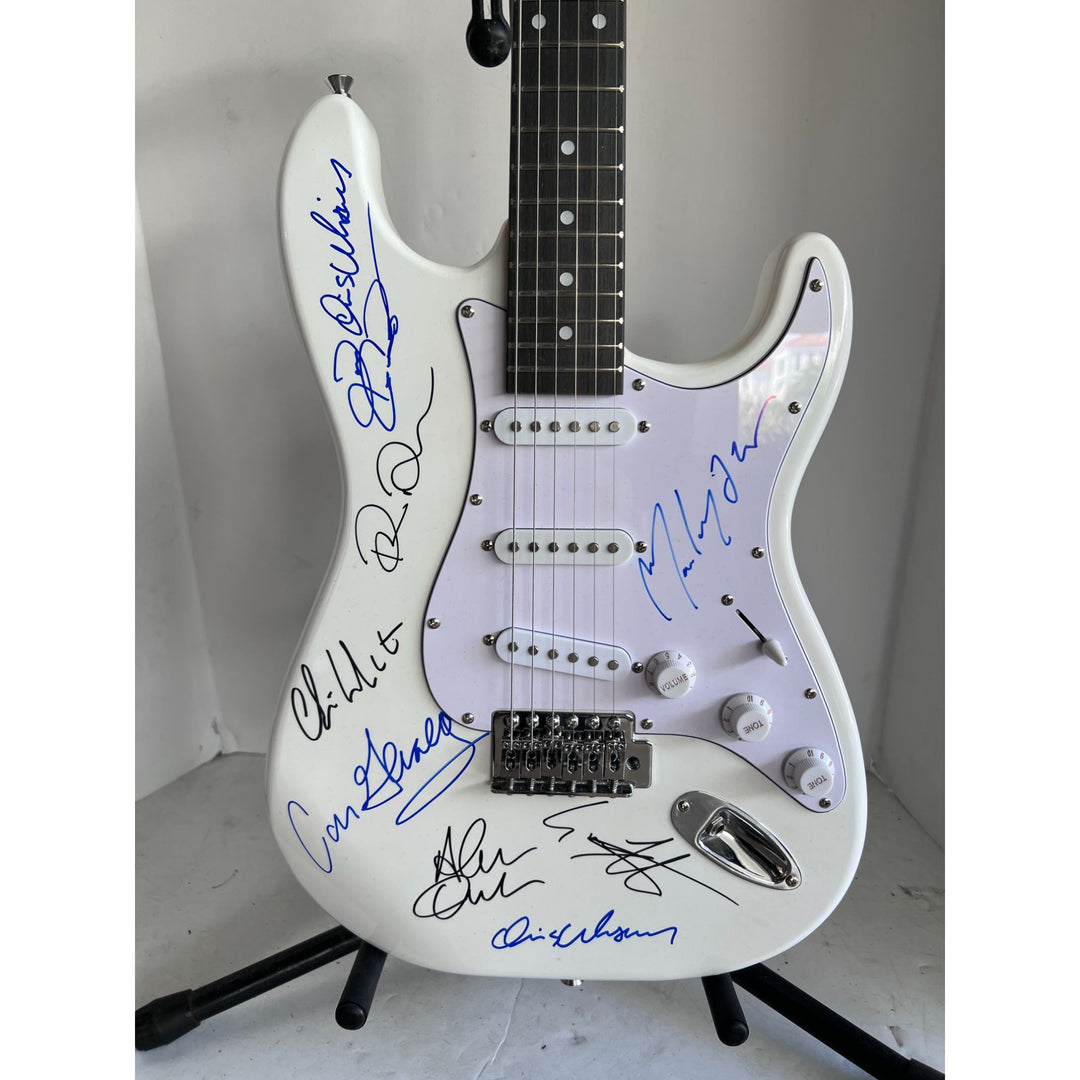 Mark Knopfler Dire Straits Stratocaster electric guitar signed with proof