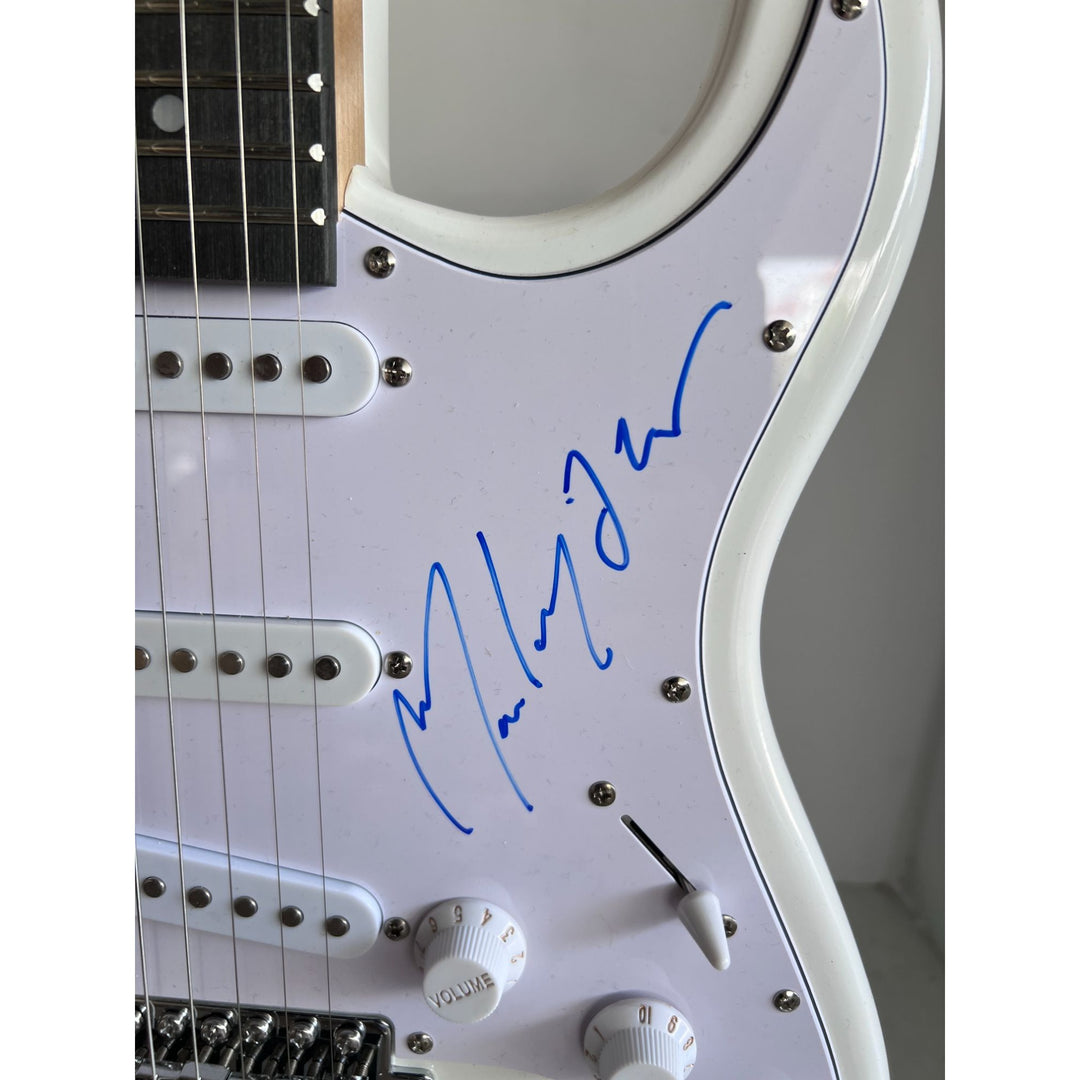 Mark Knopfler Dire Straits Stratocaster electric guitar signed with proof