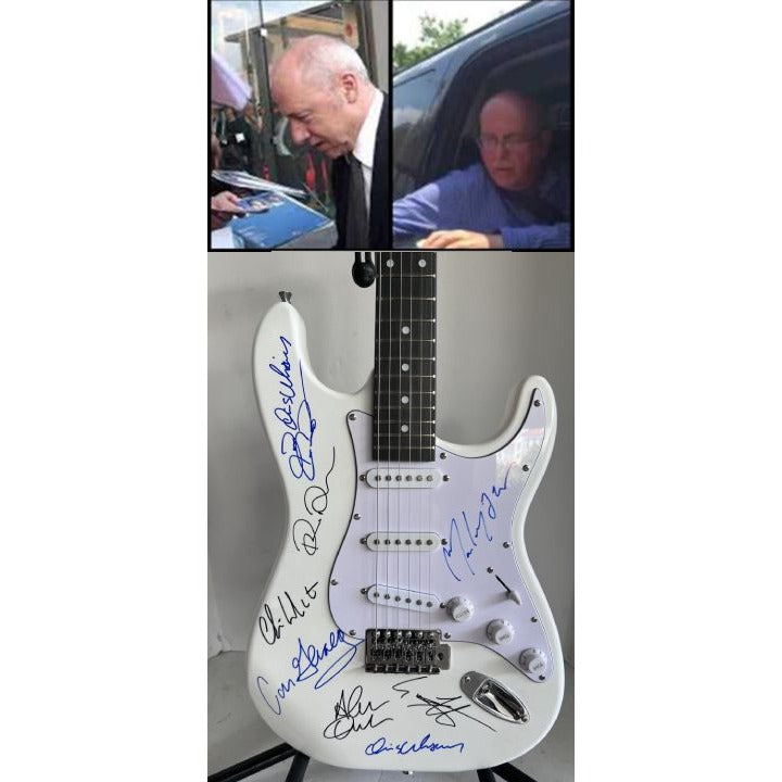 Mark Knopfler Dire Straits Stratocaster electric guitar signed with proof