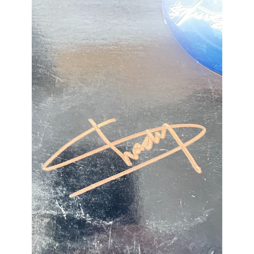 Lloyd Banks "Hands Up" "50 Cent" Curtis Jackson & "Slim Shady" "Eminem" Marshall Mathers original lp signed with proof