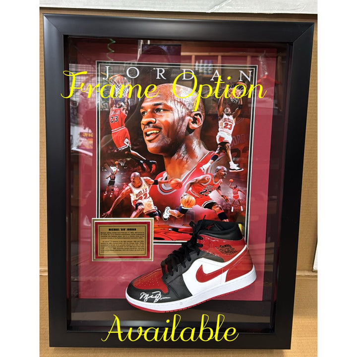 Tiger Woods "The GOAT" Nike Golf shoe signed with proof unique & rare size/11