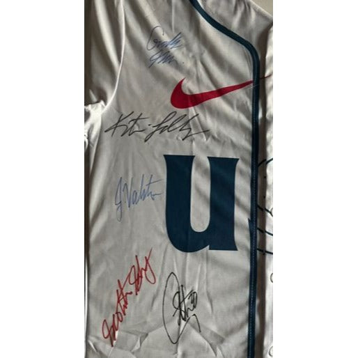 USA 2024 Paris Olympics Gold Medal Winners Simone Biles Stephen Curry LeBron James Scottie Scheffler (13) in all signed with proof