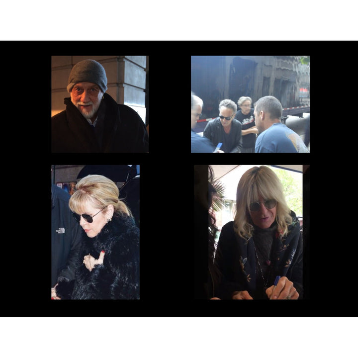 Fleetwood Mac vintage Gold les paul signed by Peter Green, Mick Fleetwood, Christine McVie, John McVie, Stevie Nicks  Lindsey Buckingham