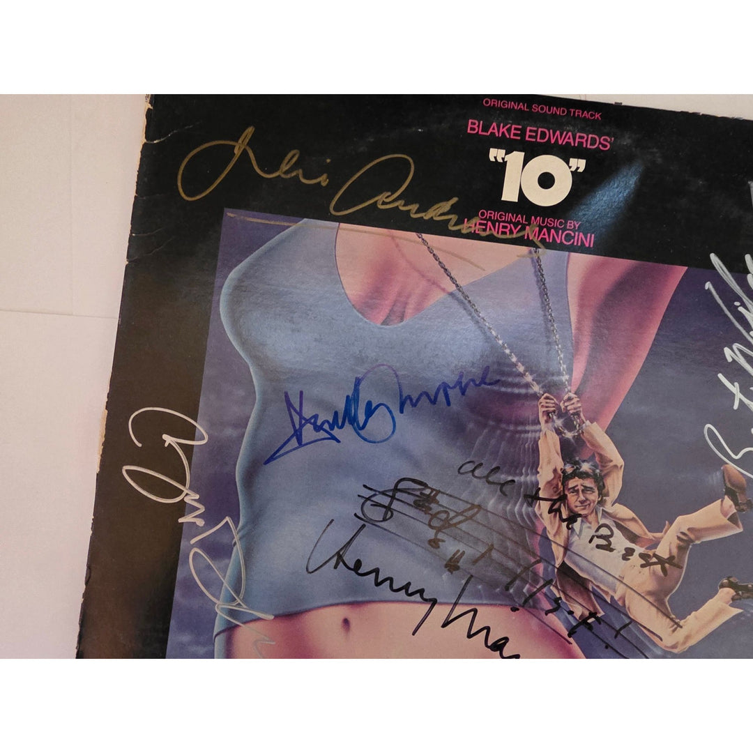 Blake Edwards "10" Original Sound Track LP signed with proof.