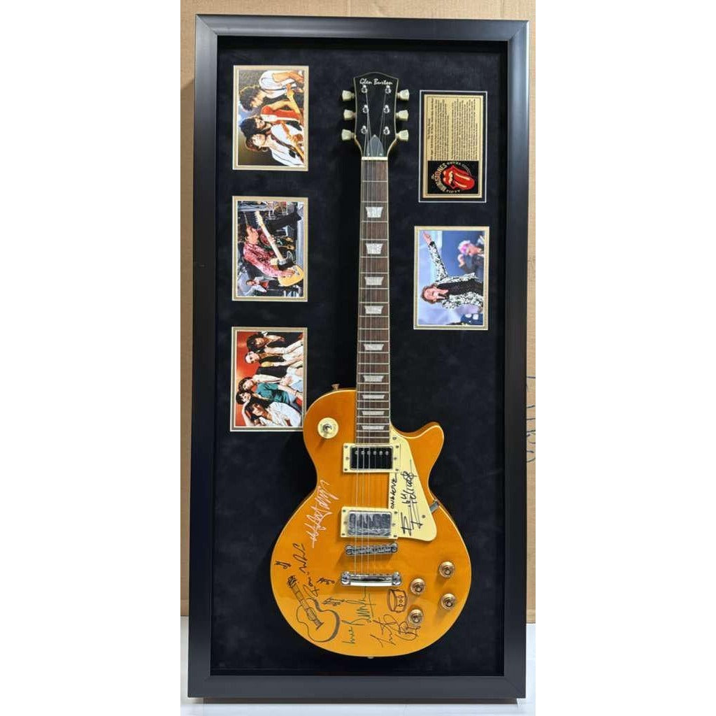 Metallica James Hetfield Les Paul vintage electric guitar signed with full provenance, photo proof and AI certification .
