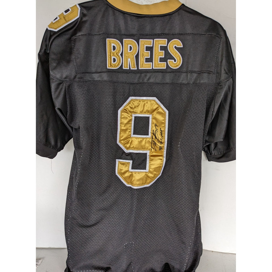 New Orleans Saints Drew Brees game model jersey size xl signed with proof