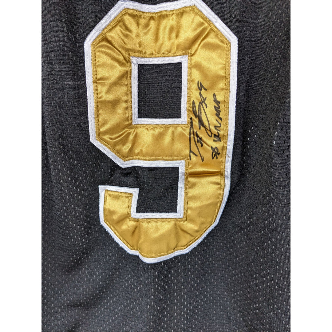 New Orleans Saints Drew Brees game model jersey size xl signed with proof