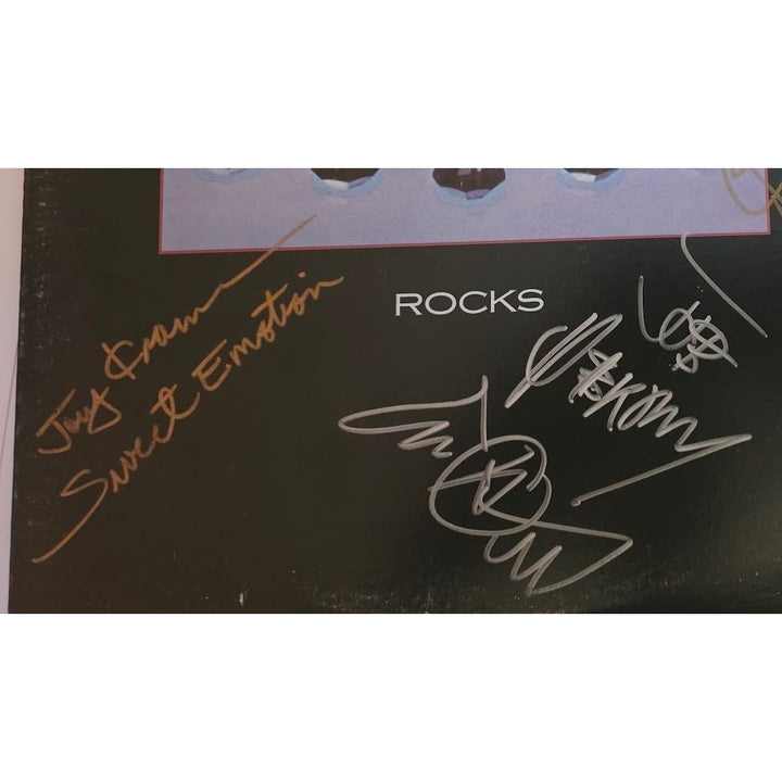 Aerosmith "Rocks" LP signed with proof.