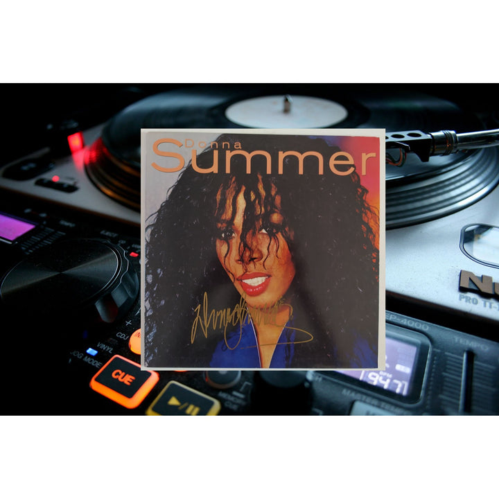 Donna Summer original LP signed