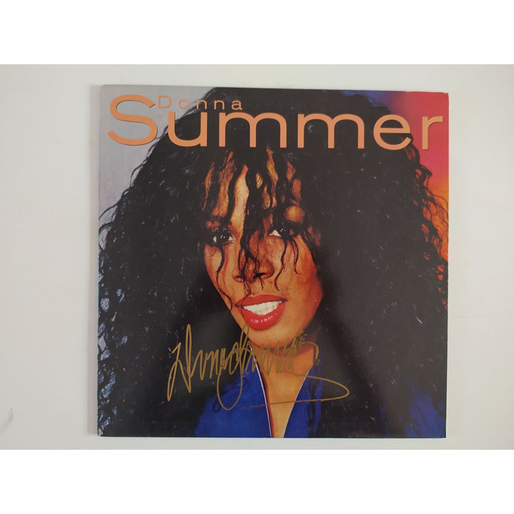 Donna Summer original LP signed