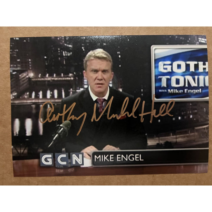 The Dark Knight ''Mike Engel'' Anthony Michael Hall 5x7 photo signed