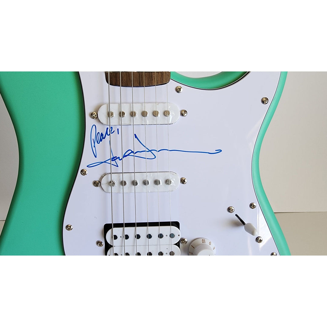 John Denver authentic Fender Stratocaster Squier electric guitar signed with proof