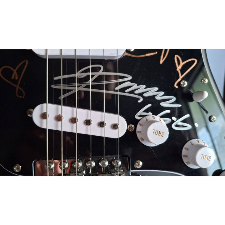 Marilyn Manson and Rob Zombie Fender Stratocaster electric guitar signed with proof