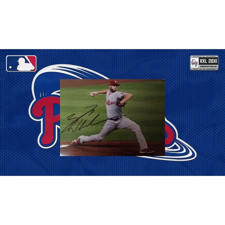 Zack Wheeler, Philadelphia, Phillies, 5x7, photo, signed