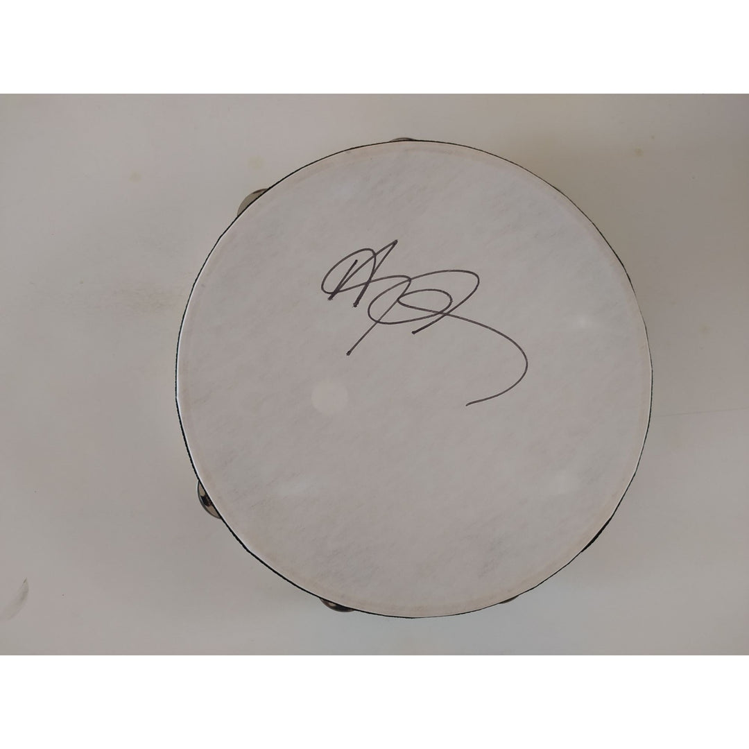 Drake 14 inch tambourine signed with proof