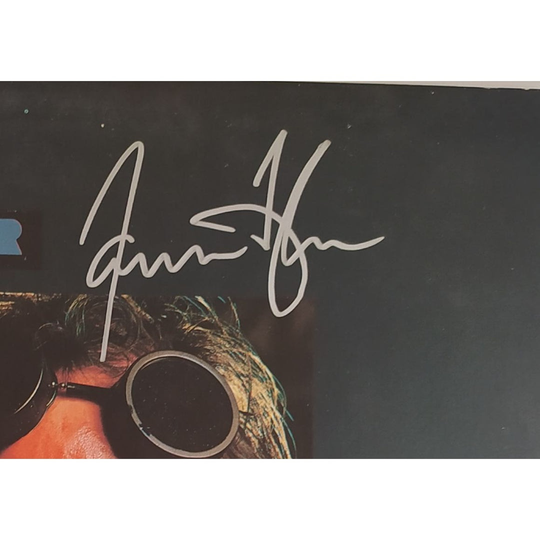 James Taylor original LP signed with proof