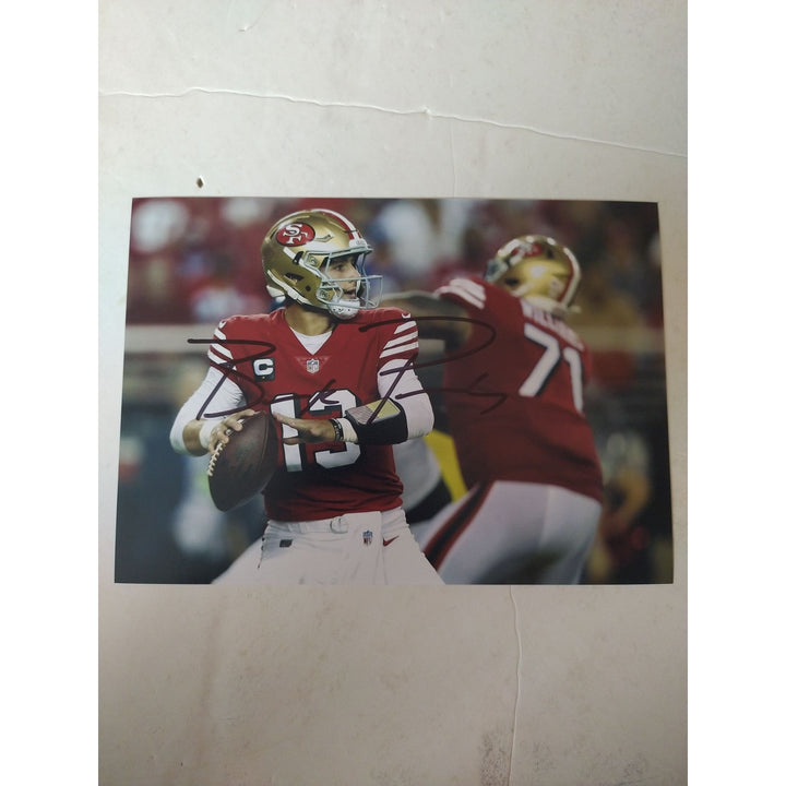 San Francisco, 49ers, Brock Purdy, signed, 5x7 photo, with proof