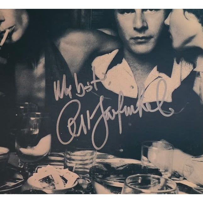 Art Garfunkel "Breakaway" LP signed with proof.