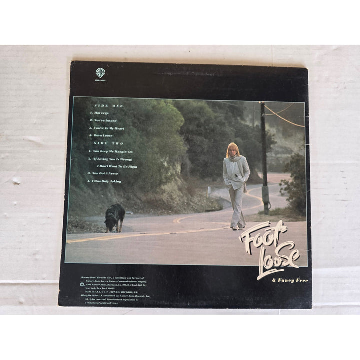 Rod Stewart ''Fool Love & Fancy Free'' LP signed with proof.