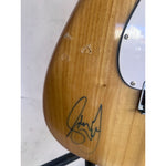 Load image into Gallery viewer, Geddy Lee Alex Lifeson Neil Peart Rush Stratocaster electric guitar signed with proof
