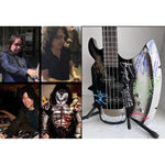 Load image into Gallery viewer, Gene Simmons Ace Frehley Peter Criss Paul Stanley Kiss One of a Kind electric guitar signed with proof
