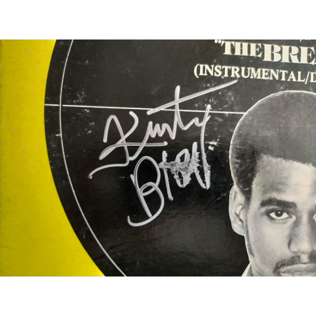 Kurtis Blow original LP signed