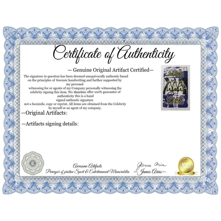 Eric Clapton signed concert pass