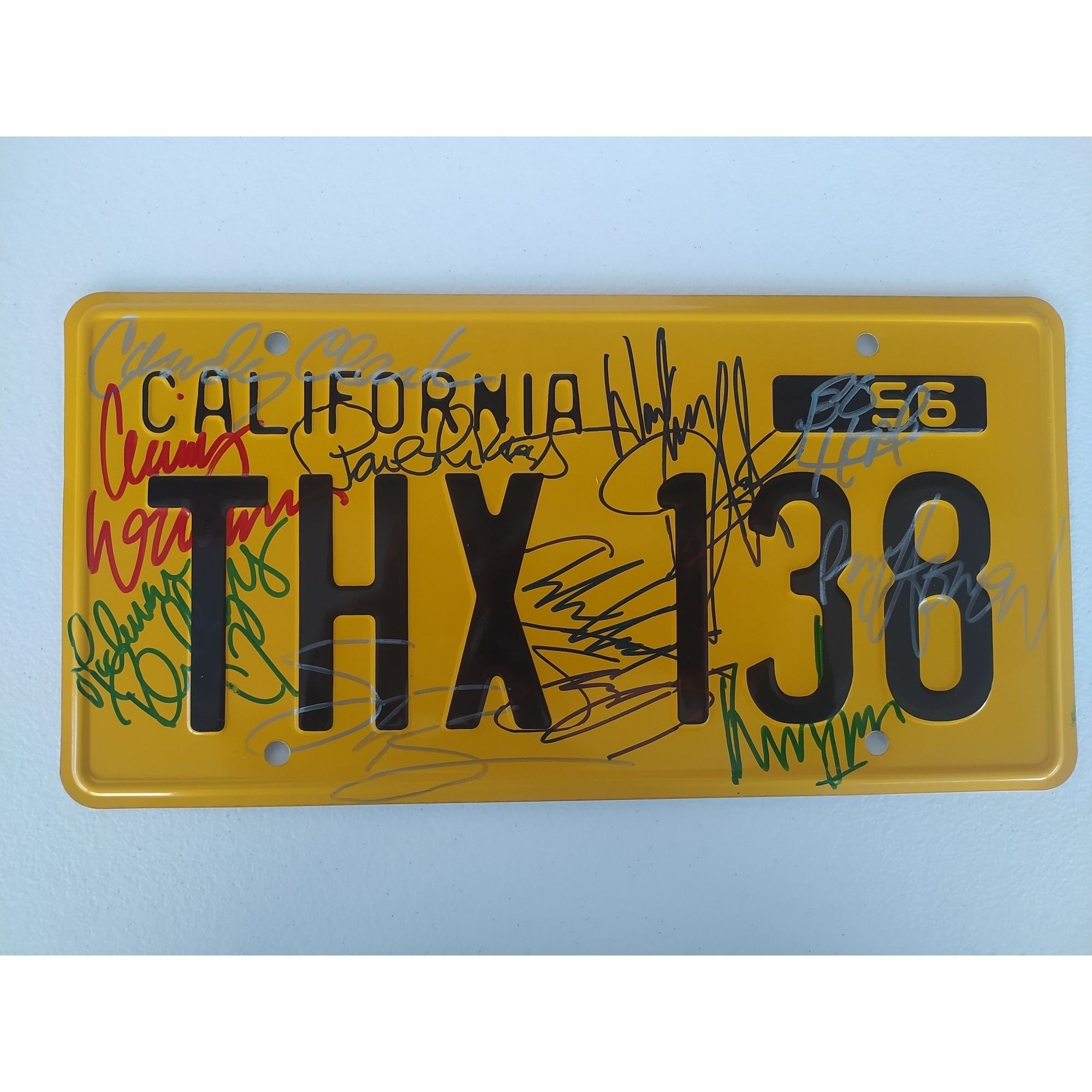 American Graffiti Ron Howard Harrison Ford authentic metal license