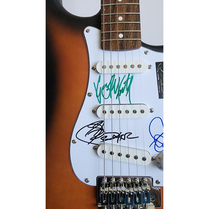Paul Simon & Garfunkel authentic Fender Stratocaster electric guitar signed with proof
