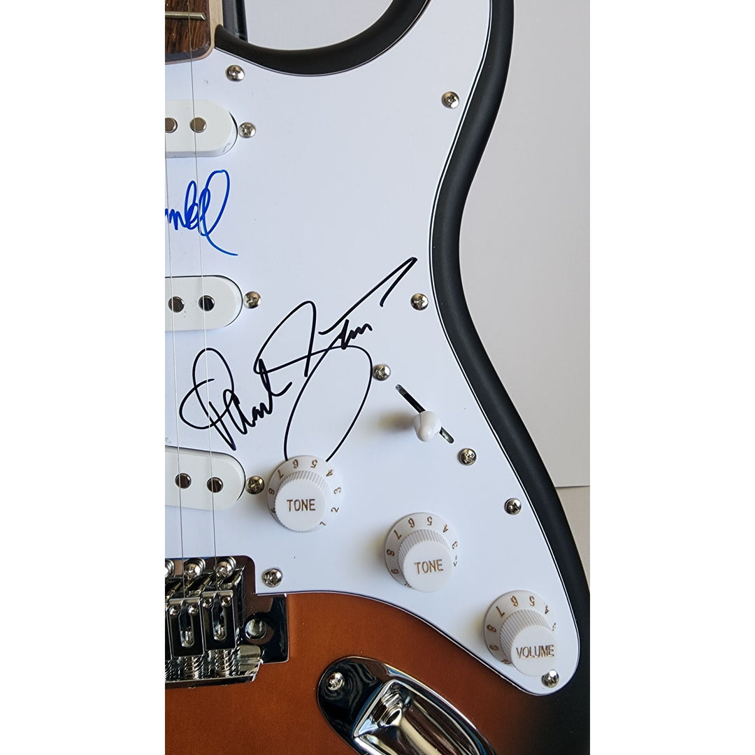 Paul Simon & Garfunkel authentic Fender Stratocaster electric guitar signed with proof