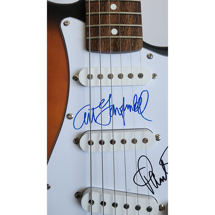 Paul Simon & Garfunkel authentic Fender Stratocaster electric guitar signed with proof