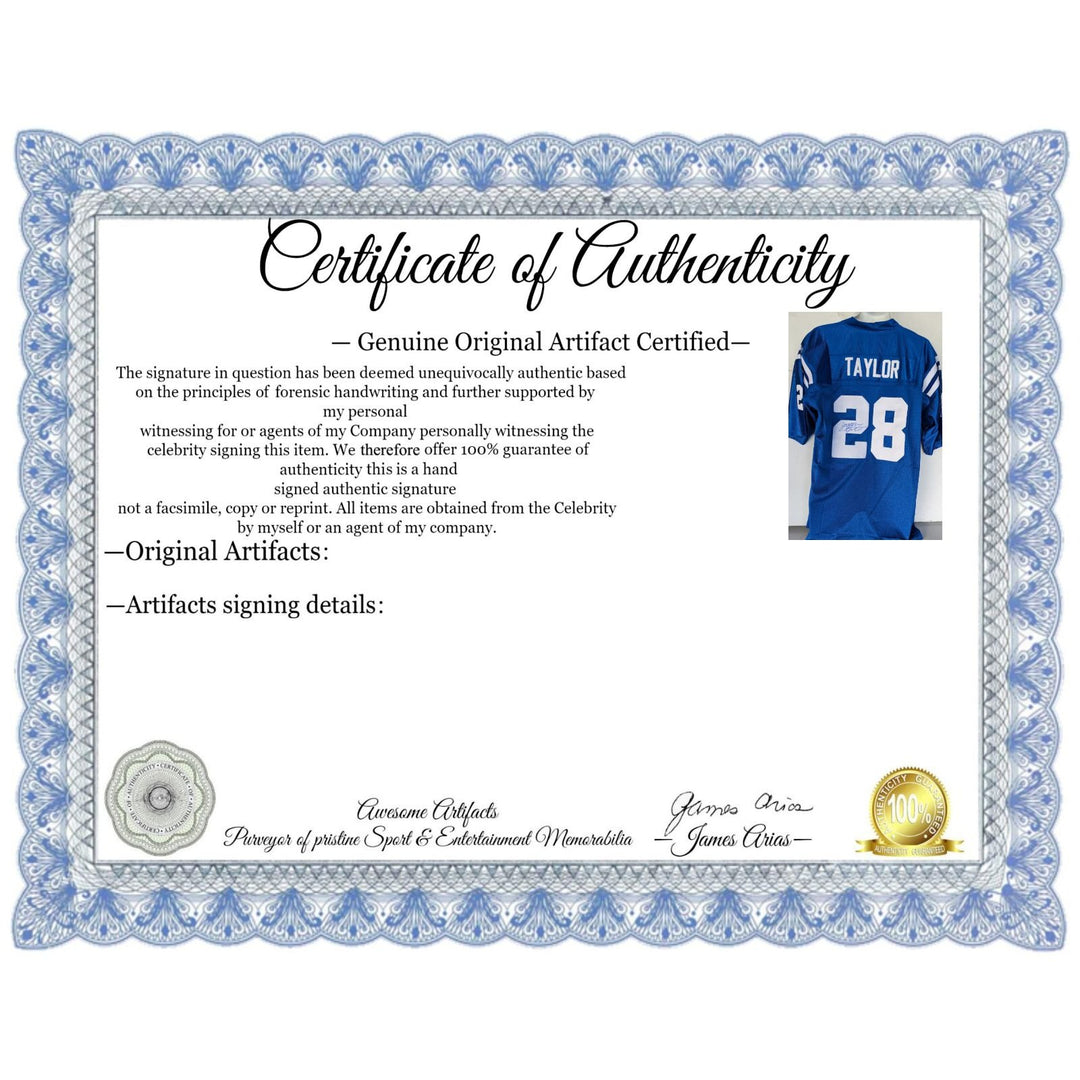 Jonathan Taylor Indianapolis Colts game model  jersey size xl